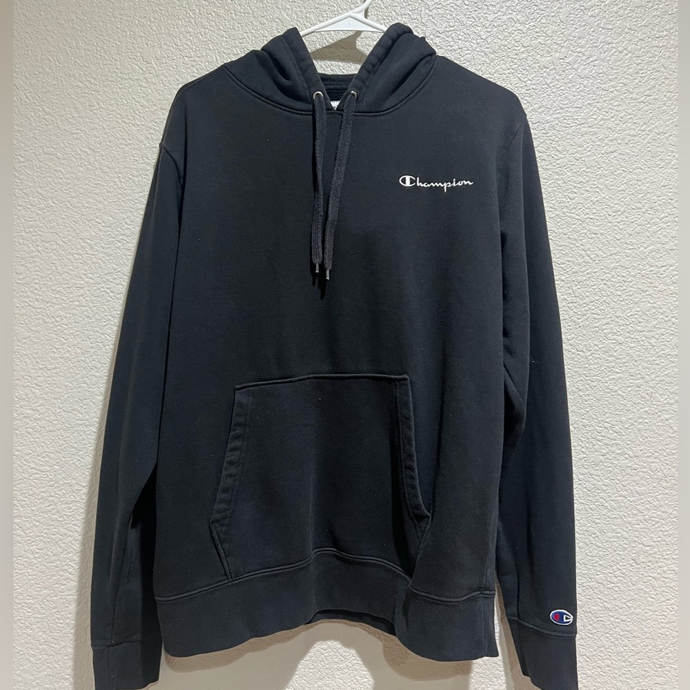Champion Black Men’s Hoodie, M
